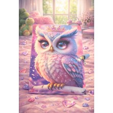 Angelphoto Kilitli Hatıra Defteri Günlük Anı Defteri 80 Yaprak Konsept Defter