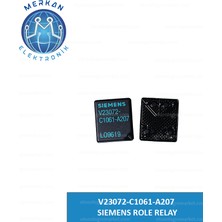 V23072-C1061-A207 Sıemens Role Relay(1 Adet) Orijinal Oto Beyin Tamir Entegreleri Merkan Elektronik