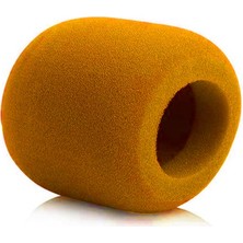 Bots Mikrofon Süngeri Turuncu El Mikrofonu Için