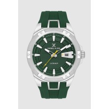 Daniel Klein DK.1.13734-2 Silikon Kordon Takvimli Suya Dayanıklı Yeşil Erkek Kol Saati