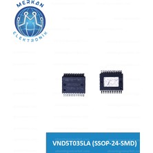VND5T035LA (Ssop-24-Smd)(1 Adet) Orijinal Oto Beyin Tamir Entegreleri Merkan Elektronik