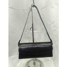 Zynp Kadın Suni Deri Rugan Baget El Çantası