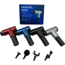 Shopwave Masaj Tabancası Aleti  4pcs Başlık   6 Kademe Hız Seviyesi   USB Şarjlı (5047)