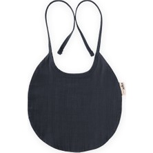 Cigit Organik Müslin Mama Önlüğü Antrasit