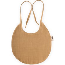 Cigit Organik Müslin Mama Önlüğü Hardal Sarı