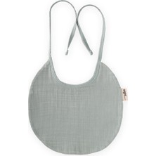 Cigit Organik Müslin Mama Önlüğü Mint Yeşili