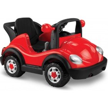 Babyhope W431R Kumandalı Akülü Araba 12V Kırmızı