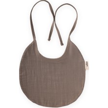 Cigit Organik Müslin Mama Önlüğü Toprak