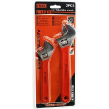 Shopwave 2pcs Set   8 İNÇ-200MM - 10 İNÇ-250MM  Kurbağacık Anahtar Seti (5047)