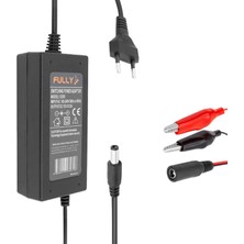 Fully 12300 Akü Şarj Aleti 12V 3A Maşalı