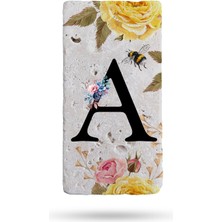 Begoloni Doğal Taş Kapı Numarası, Uv Baskılı Kapı Numarası 7,5X15CM Harfler