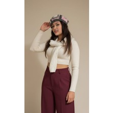 Ceritoğlu Ressam Beresi-Motifli-El Örmesi