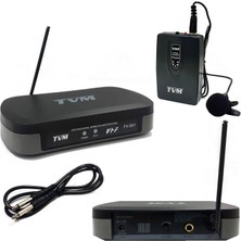 Vhf Kablosuz Mikrofon 1 Yaka Tvm FV-501