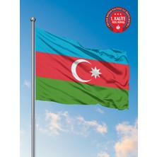 Bilsan Azerbaycan Ülke Bayrağı 300 x 450 cm - Raşel Kumaş
