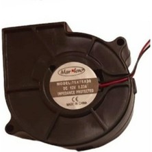 Marxlow 75X75X30 12V Salyangoz Fan 0.23A