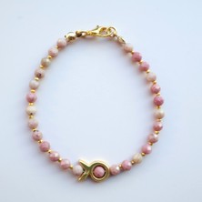 Baby Fish Rhodonite Taşı Bileklik