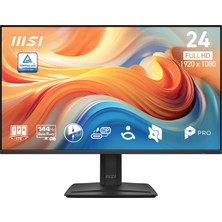 MSI Msı 23.8 Pro MP242 E14C 1920X1080 (Fhd) 16:9 Flat IPS 144HZ 1ms Freesync Monıtor