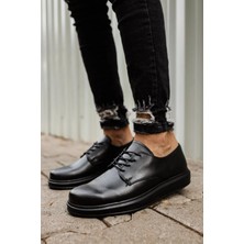 Natural Shoes MN003 - Cst Pelle Classica Erkek Ayakkabı Sıyah