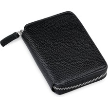 Hatemoğlu Siyah - A.kahve 100% Deri Cüzdan