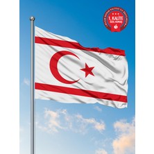 Bilsan Kktc Ülke Bayrağı 200 x 300 cm - Raşel Kumaş