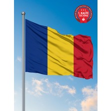 Bilsan Romanya Ülke Bayrağı 70 x 105 cm - Raşel Kumaş