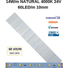Lekoled GE5106 24V 60LED/M 14W 10MM+3M BANT