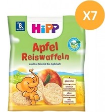 Hipp Organik Elmalı Pirinçli Bebek Gofreti 30 gr x 7 Adet
