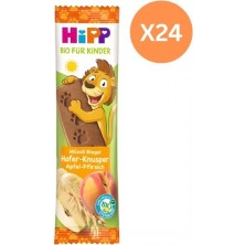 Hipp Organik Şeftali ve Elmalı Meyve Barı 20 gr x 24 Adet