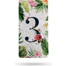 Begoloni Doğal Taş Kapı Numarası, Uv Baskılı Kapı Numarası 7,5X15CM - 3 Numara