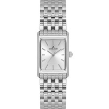 Daniel Klein DKE.1.10942-1 Dikdörtgen Kadran 3 Atm Suya Dayanıklı Çelik Kaplama Metalik Renk Kadın Kol Saati