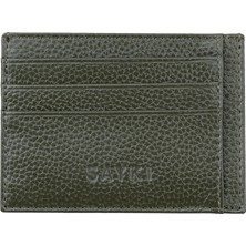 Hatemoğlu Haki 100% Deri Cüzdan