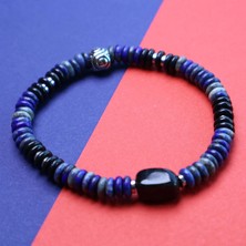 Lapis Lazuli &amp; Onix Taşlı Bileklik