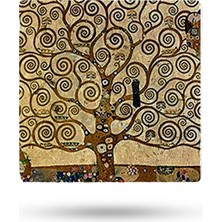 Begoloni Doğal Taş Nihale 20X20CM Hayat Ağacı Baskılı Taş Nihale