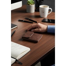 Morika Hotel & Home Textile Süet Suni Deri Erkek Cüzdan