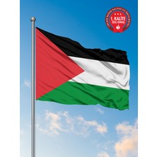 Bilsan Filistin Ülke Bayrağı 70 x 105 cm - Raşel Kumaş