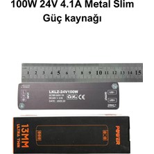 Lekoled 100W 24V 4,1A Metal Slim Güç kaynağı