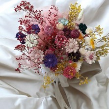 Mitos Space Kişiselleştirilmiş Papatya Demeti Mum Buketi