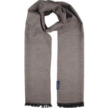 Hatemoğlu Bej Çift Taraflı Atkı