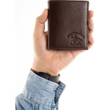 Newish Polo Erkek Hakiki Deri Rfıd Kart Koruyucu Cüzdan ve Kartlık - NEWPOLO388