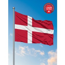 Bilsan Danimarka  Ülke Bayrağı 150 x 225 cm - Raşel Kumaş