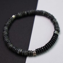 Labradonit Taşı &amp; Onix Bileklik