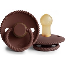 Frigg Frıgg Rope Kauçuk Emzik - Cocoa 0-6 Ay