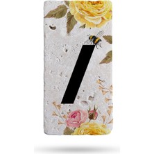 Begoloni Doğal Taş Kapı Numarası, Uv Baskılı Kapı Numarası 7,5X15CM Desen5 /