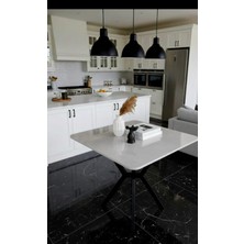 Can Vista Home 70×70 Kare Gri Portatif Masa Lak Panel
