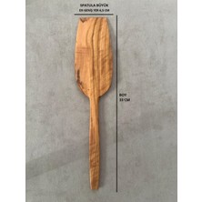 Avanterra Zeytin Ağacından El Emeği Spatula Büyük Düz
