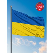Bilsan Ukrayna Ülke Bayrağı 150 x 225 cm - Raşel Kumaş