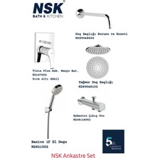 Nsk Ankastre Banyo Set