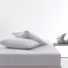 Yataş Softy Çift Kişilik Lastikli Çarşaf Seti - Gri