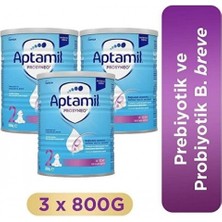 Aptamil 2 Devam Sütü Yeni Prosyneo 6-12 Ay 800 gr x 3 Adet