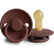 Frigg Frıgg Rope Kauçuk Emzik - Cocoa 6-18 Ay